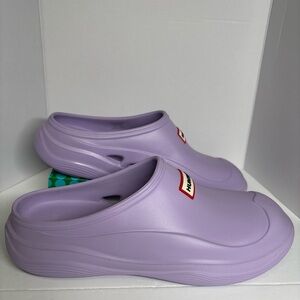 Hunter Women’s Elana Slip-on Clogs in Lavender
